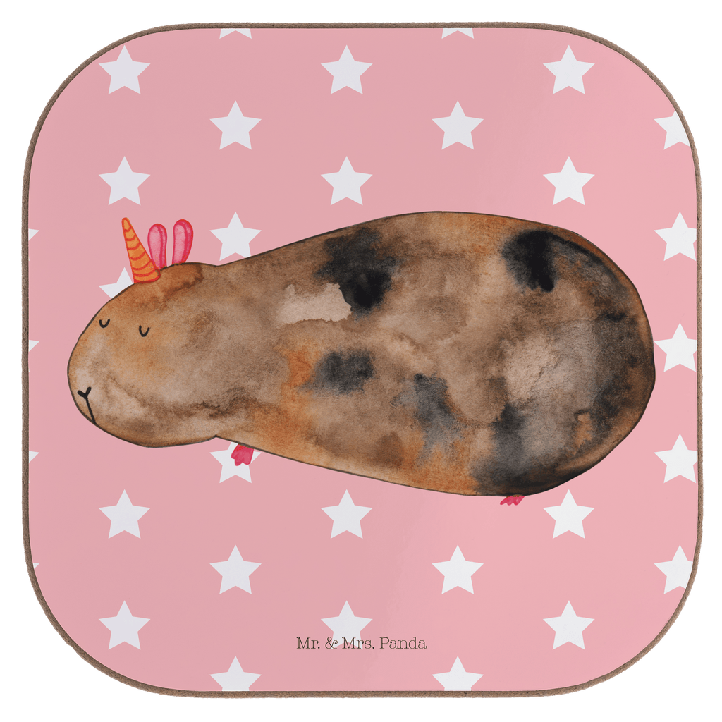 Quadratische Untersetzer Meerhörnchen Bierdeckel, Glasuntersetzer, Untersetzer Gläser, Getränkeuntersetzer, Einhorn, Einhörner, Einhorn Deko, Pegasus, Unicorn, Meerhörnchen, Meericorn, Meerschwein, Meerschweinchen
