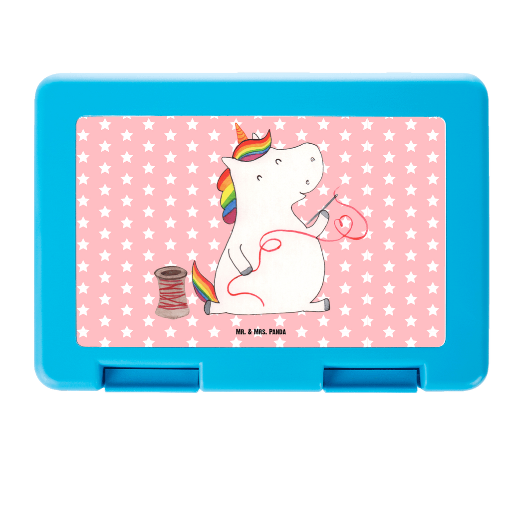 Brotdose Einhorn Näherin Brotbox, Snackbox, Lunch box, Butterbrotdose, Brotzeitbox, Einhorn, Einhörner, Einhorn Deko, Pegasus, Unicorn, Näherin, nähen, Mädchen, Freundin, Häkeln, Stricken, basteln, Nähzimmer