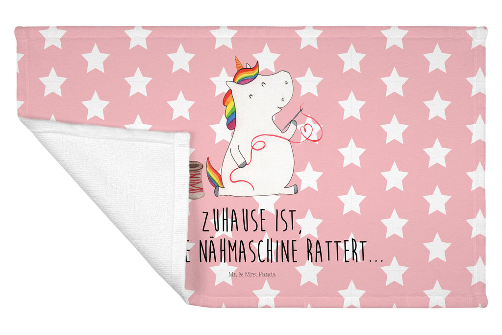 Gäste Handtuch Einhorn Näherin Gästetuch, Reisehandtuch, Sport Handtuch, Frottier, Kinder Handtuch, Einhorn, Einhörner, Einhorn Deko, Pegasus, Unicorn, Näherin, nähen, Mädchen, Freundin, Häkeln, Stricken, basteln, Nähzimmer