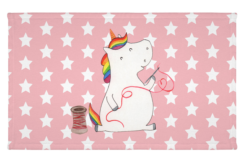 Gäste Handtuch Einhorn Näherin Gästetuch, Reisehandtuch, Sport Handtuch, Frottier, Kinder Handtuch, Einhorn, Einhörner, Einhorn Deko, Pegasus, Unicorn, Näherin, nähen, Mädchen, Freundin, Häkeln, Stricken, basteln, Nähzimmer