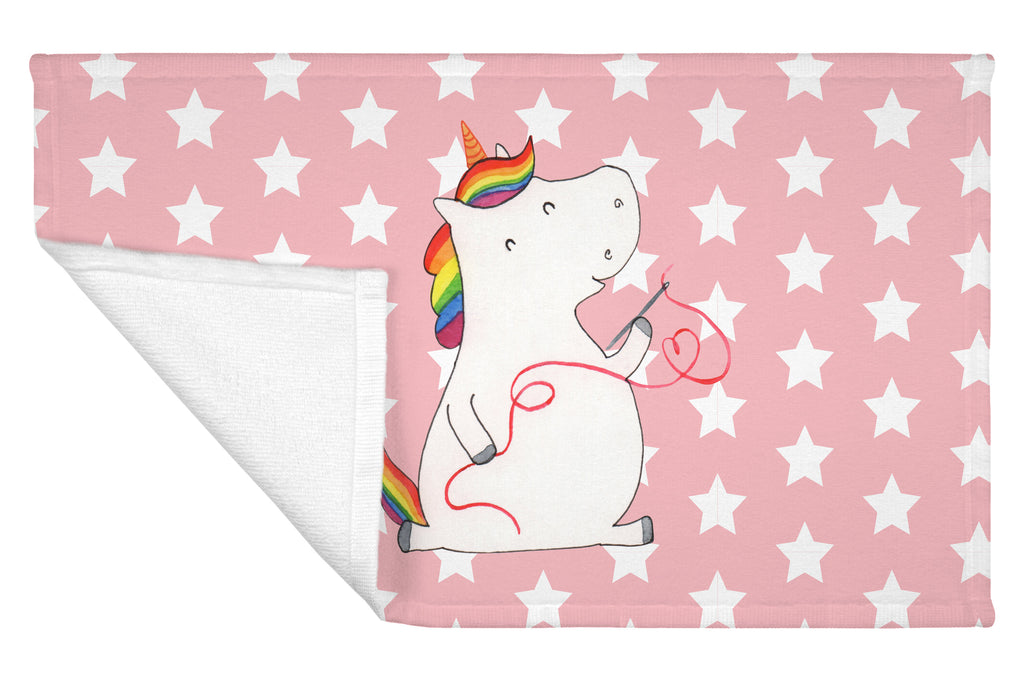 Gäste Handtuch Einhorn Näherin Gästetuch, Reisehandtuch, Sport Handtuch, Frottier, Kinder Handtuch, Einhorn, Einhörner, Einhorn Deko, Pegasus, Unicorn, Näherin, nähen, Mädchen, Freundin, Häkeln, Stricken, basteln, Nähzimmer