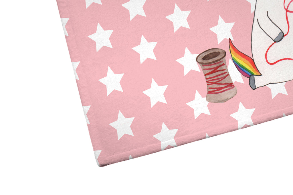Gäste Handtuch Einhorn Näherin Gästetuch, Reisehandtuch, Sport Handtuch, Frottier, Kinder Handtuch, Einhorn, Einhörner, Einhorn Deko, Pegasus, Unicorn, Näherin, nähen, Mädchen, Freundin, Häkeln, Stricken, basteln, Nähzimmer