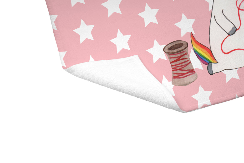 Gäste Handtuch Einhorn Näherin Gästetuch, Reisehandtuch, Sport Handtuch, Frottier, Kinder Handtuch, Einhorn, Einhörner, Einhorn Deko, Pegasus, Unicorn, Näherin, nähen, Mädchen, Freundin, Häkeln, Stricken, basteln, Nähzimmer