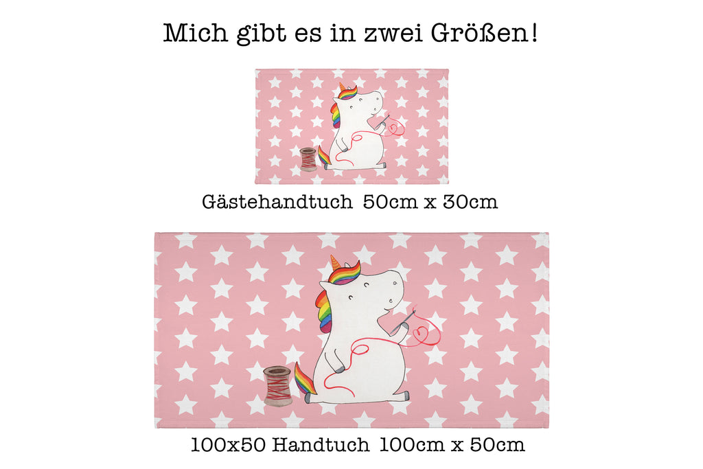 50 x 100 Handtuch Einhorn Näherin Handtuch, Badehandtuch, Badezimmer, Handtücher, groß, Kinder, Baby, Einhorn, Einhörner, Einhorn Deko, Pegasus, Unicorn, Näherin, nähen, Mädchen, Freundin, Häkeln, Stricken, basteln, Nähzimmer