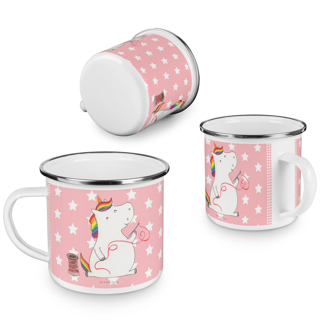 Camping Emaille Tasse Einhorn Näherin Campingtasse, Trinkbecher, Metalltasse, Outdoor Tasse, Emaille Trinkbecher, Blechtasse Outdoor, Emaille Campingbecher, Edelstahl Trinkbecher, Metalltasse für Camping, Kaffee Blechtasse, Camping Tasse Metall, Einhorn, Einhörner, Einhorn Deko, Pegasus, Unicorn, Näherin, nähen, Mädchen, Freundin, Häkeln, Stricken, basteln, Nähzimmer