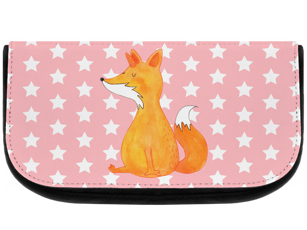 Kosmetiktasche Fuchshörnchen Wunsch Kosmetikbeutel, Kulturtasche, Kulturbeutel, Schminktasche, Make-Up Tasche, Einhorn, Einhörner, Einhorn Deko, Pegasus, Unicorn, Fuchs, Unicorns, Fuchshörnchen, Fuchshorn, Foxycorn, Füchse
