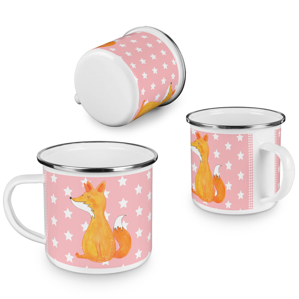 Camping Emaille Tasse Fuchshörnchen Wunsch Campingtasse, Trinkbecher, Metalltasse, Outdoor Tasse, Emaille Trinkbecher, Blechtasse Outdoor, Emaille Campingbecher, Edelstahl Trinkbecher, Metalltasse für Camping, Kaffee Blechtasse, Camping Tasse Metall, Einhorn, Einhörner, Einhorn Deko, Pegasus, Unicorn, Fuchs, Unicorns, Fuchshörnchen, Fuchshorn, Foxycorn, Füchse