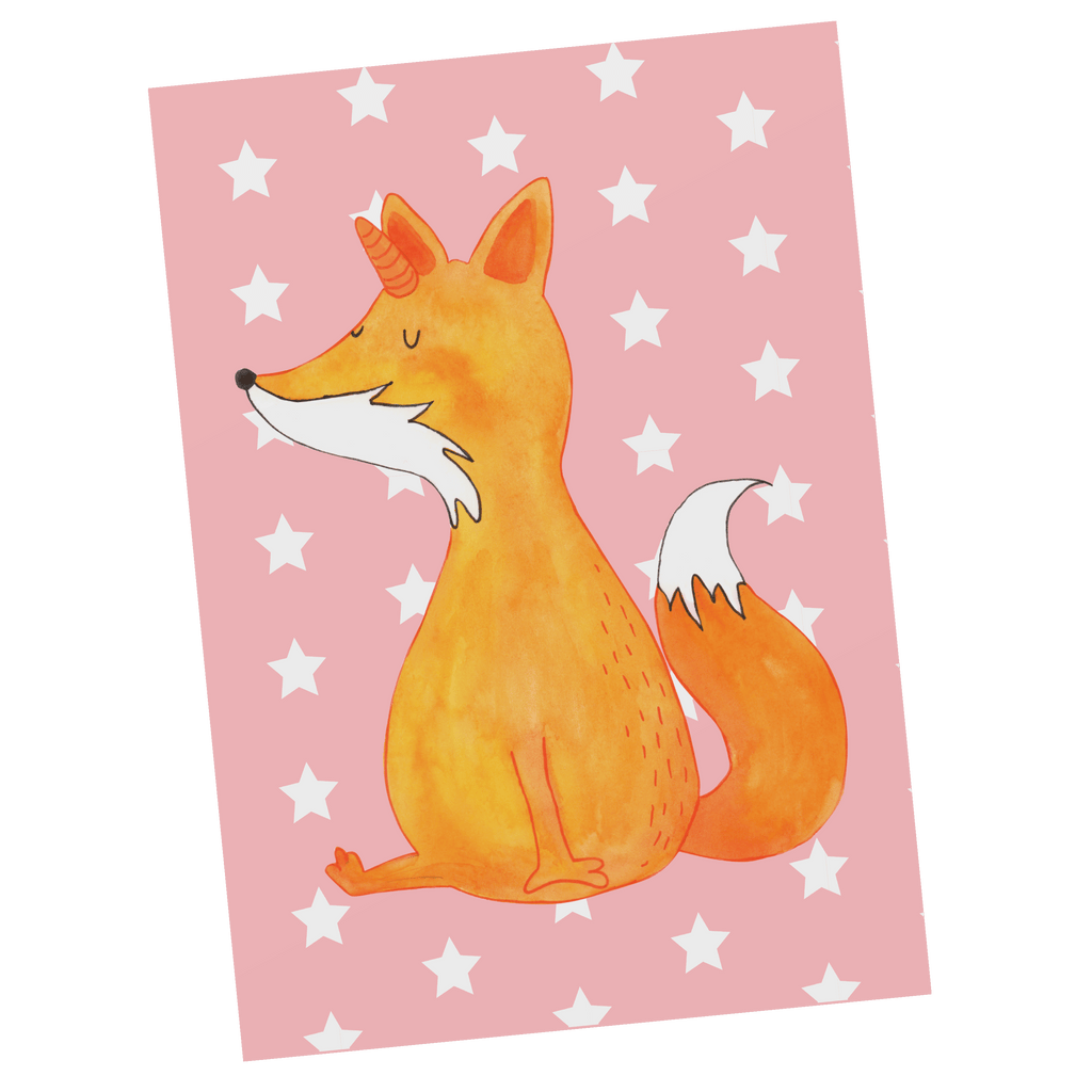 Postkarte Fuchshörnchen Wunsch Geschenkkarte, Grußkarte, Karte, Einladung, Ansichtskarte, Geburtstagskarte, Einladungskarte, Einhorn, Einhörner, Einhorn Deko, Pegasus, Unicorn, Fuchs, Unicorns, Fuchshörnchen, Fuchshorn, Foxycorn, Füchse