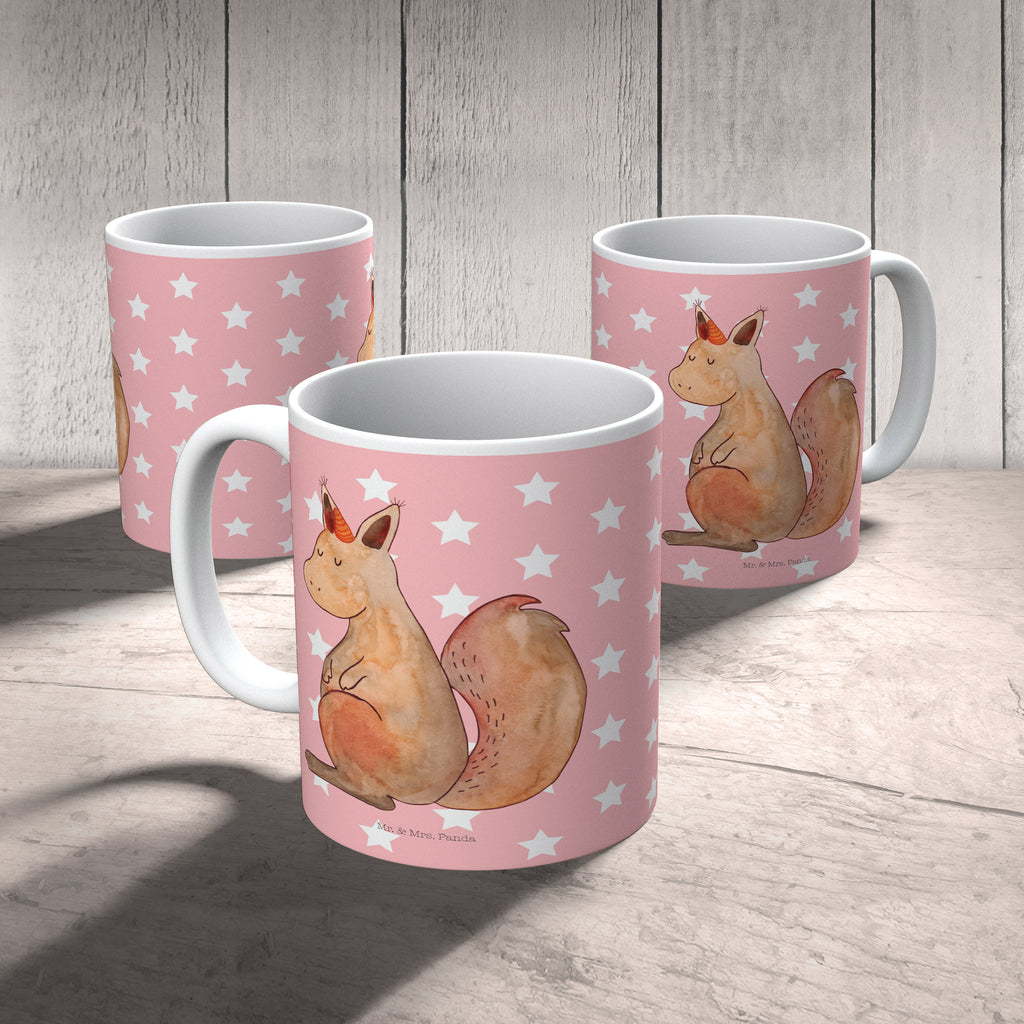 Tasse Einhörnchen Glaube Einhorn, Einhörner, Einhörnchen, Eichhörnchen, Eichhorn Becher, Kaffeetasse, Kaffeebecher, Tee, Frühstück, Büro  Einhorn, Einhörner, Einhorn Deko, Pegasus, Unicorn