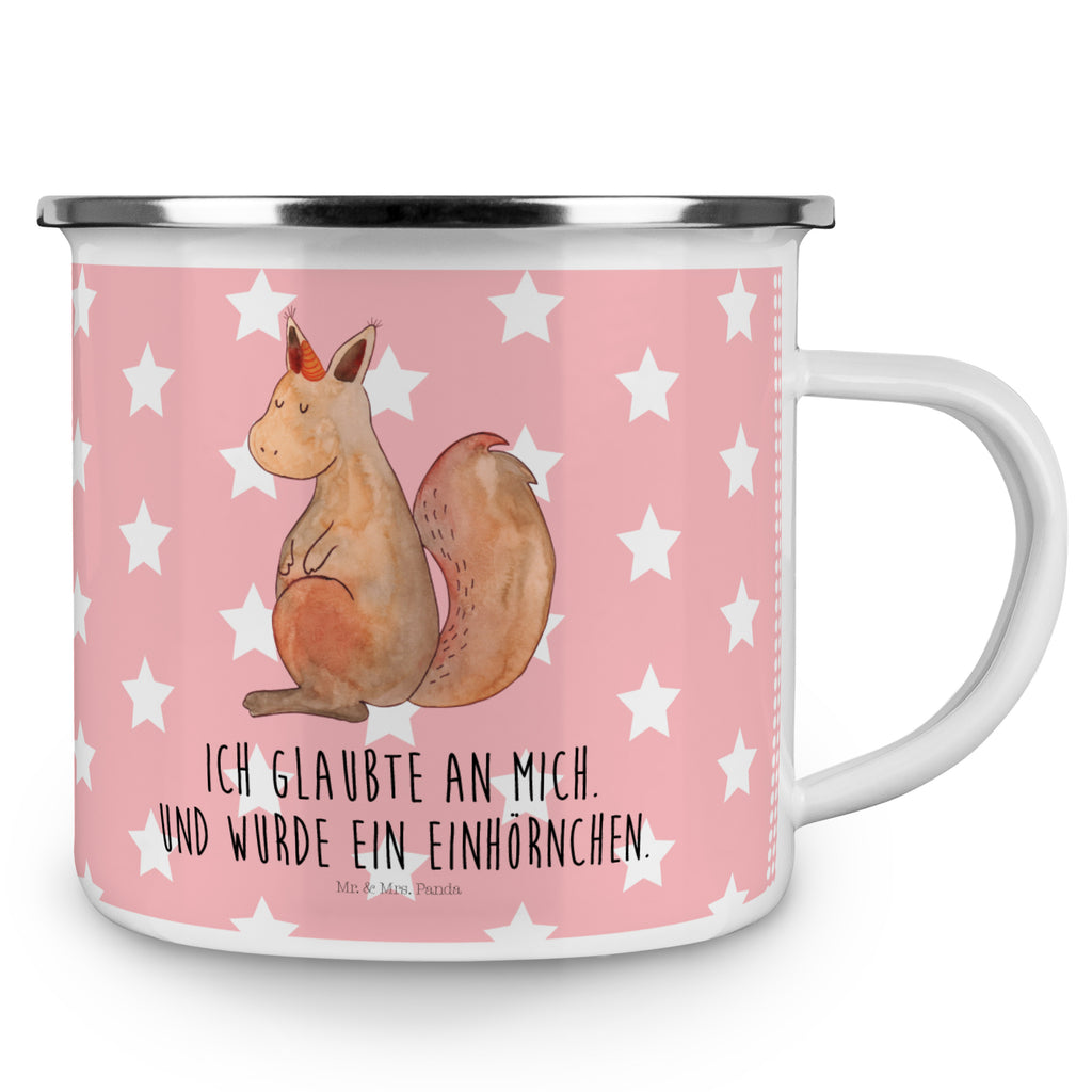 Camping Emaille Tasse Einhörnchen Glaube Campingtasse, Trinkbecher, Metalltasse, Outdoor Tasse, Emaille Trinkbecher, Blechtasse Outdoor, Emaille Campingbecher, Edelstahl Trinkbecher, Metalltasse für Camping, Kaffee Blechtasse, Camping Tasse Metall, Einhorn, Einhörner, Einhorn Deko, Pegasus, Unicorn, Einhörnchen, Eichhörnchen, Eichhorn