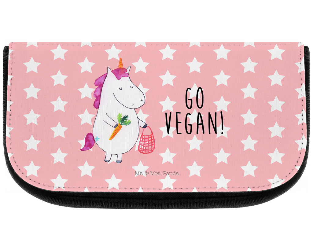 Kosmetiktasche Einhorn Vegan Kosmetikbeutel, Kulturtasche, Kulturbeutel, Schminktasche, Make-Up Tasche, Einhorn, Einhörner, Einhorn Deko, Pegasus, Unicorn, vegan, Gesund leben, Vegetariar, Rohkost, Gesund essen, Veganismus, Veganer