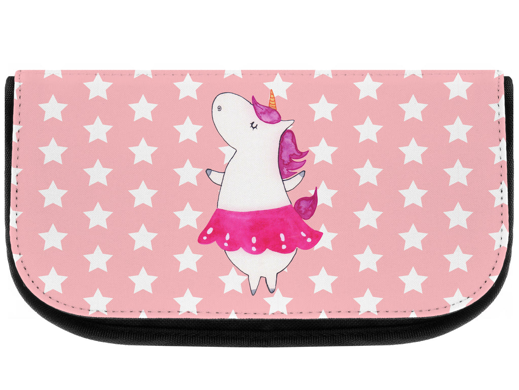 Kosmetiktasche Einhorn Ballerina Kosmetikbeutel, Kulturtasche, Kulturbeutel, Schminktasche, Make-Up Tasche, Einhorn, Einhörner, Einhorn Deko, Pegasus, Unicorn, Tanzen, Ballerina, Party, Wohnung, Spaß, Feiern, Geburtstag, Tänzerin, Lebenslust, Lebensfreude