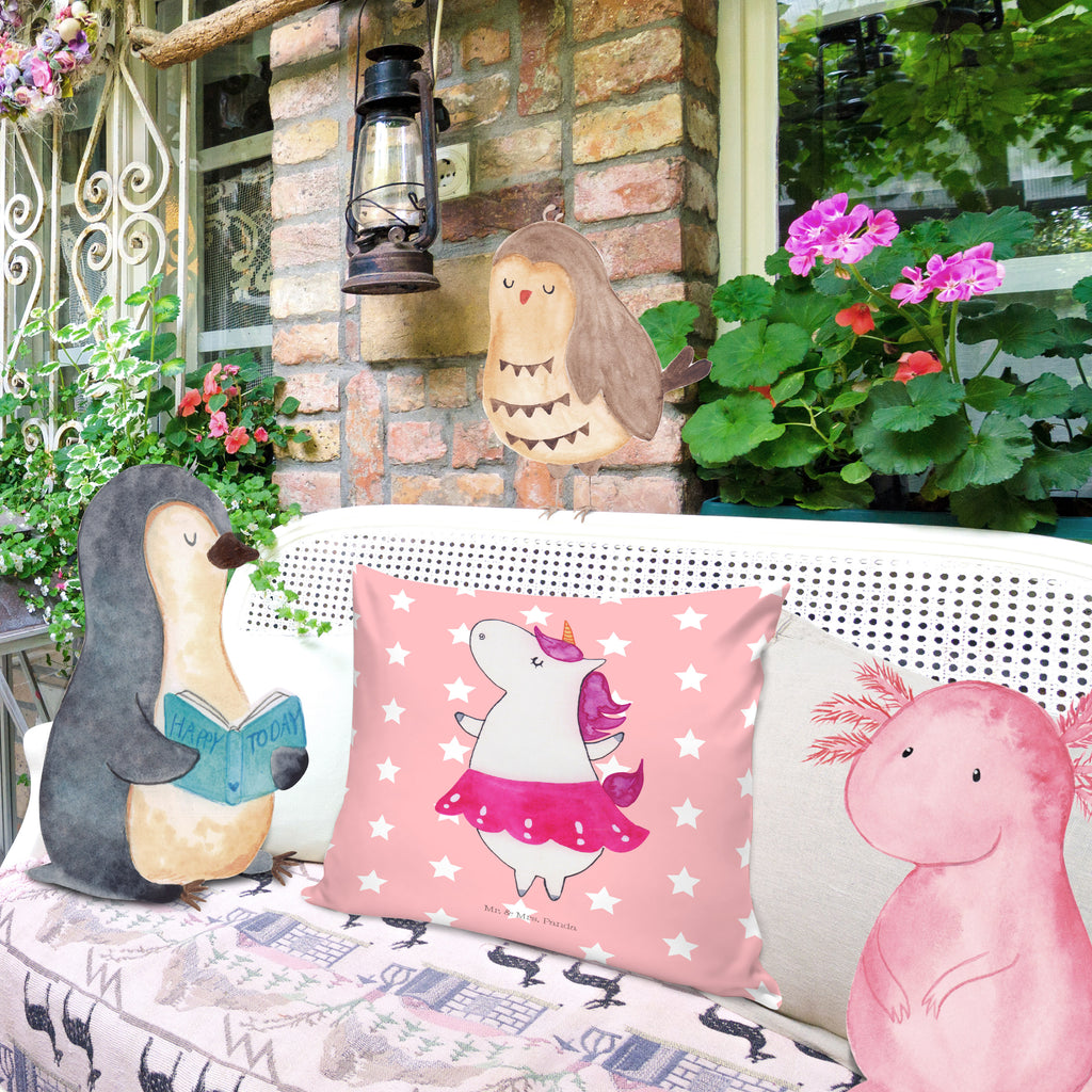 40x40 Kissen Einhorn Ballerina Kissenhülle, Kopfkissen, Sofakissen, Dekokissen, Motivkissen, Einhorn, Einhörner, Einhorn Deko, Pegasus, Unicorn, Tanzen, Ballerina, Party, Wohnung, Spaß, Feiern, Geburtstag, Tänzerin, Lebenslust, Lebensfreude