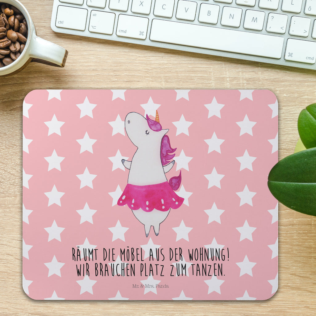 Mauspad Einhorn Ballerina Mousepad, Computer zubehör, Büroausstattung, PC Zubehör, Arbeitszimmer, Mauspad, Einzigartiges Mauspad, Designer Mauspad, Einhorn, Einhörner, Einhorn Deko, Pegasus, Unicorn, Tanzen, Ballerina, Party, Wohnung, Spaß, Feiern, Geburtstag, Tänzerin, Lebenslust, Lebensfreude