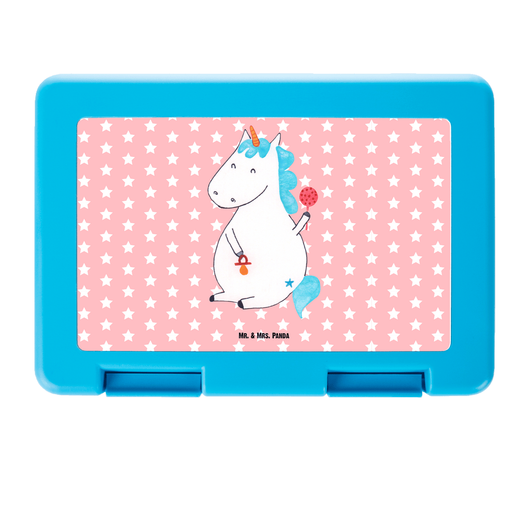 Brotdose Einhorn Baby Brotbox, Snackbox, Lunch box, Butterbrotdose, Brotzeitbox, Einhorn, Einhörner, Einhorn Deko, Pegasus, Unicorn, Mutter, Geburt, Geburtstag, erstes Kind, Baby, Babyglück, Nachwuchs, Eltern, Party, Kind, Schnuller