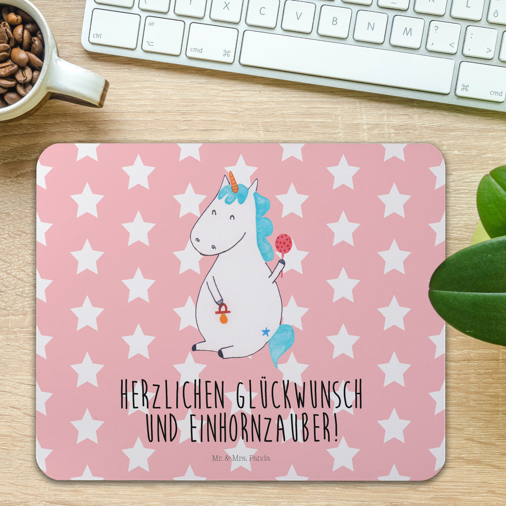 Mauspad Einhorn Baby Mousepad, Computer zubehör, Büroausstattung, PC Zubehör, Arbeitszimmer, Mauspad, Einzigartiges Mauspad, Designer Mauspad, Einhorn, Einhörner, Einhorn Deko, Pegasus, Unicorn, Mutter, Geburt, Geburtstag, erstes Kind, Baby, Babyglück, Nachwuchs, Eltern, Party, Kind, Schnuller