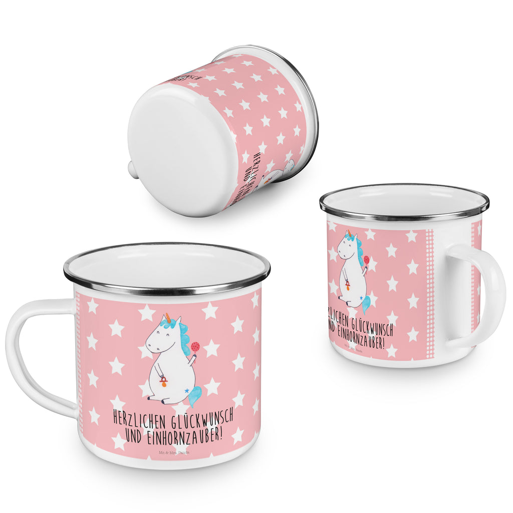 Camping Emaille Tasse Einhorn Baby Campingtasse, Trinkbecher, Metalltasse, Outdoor Tasse, Emaille Trinkbecher, Blechtasse Outdoor, Emaille Campingbecher, Edelstahl Trinkbecher, Metalltasse für Camping, Kaffee Blechtasse, Camping Tasse Metall, Einhorn, Einhörner, Einhorn Deko, Pegasus, Unicorn, Mutter, Geburt, Geburtstag, erstes Kind, Baby, Babyglück, Nachwuchs, Eltern, Party, Kind, Schnuller