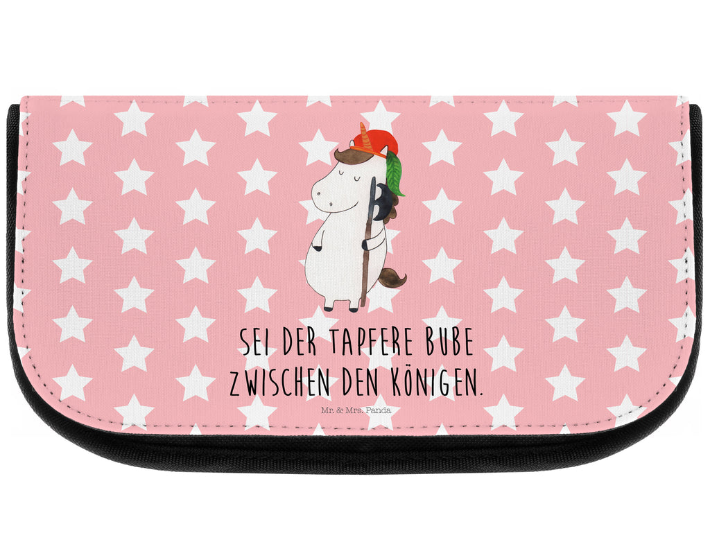 Kosmetiktasche Einhorn Bube Kosmetikbeutel, Kulturtasche, Kulturbeutel, Schminktasche, Make-Up Tasche, Einhorn, Einhörner, Einhorn Deko, Pegasus, Unicorn, Bube, Mittelalter
