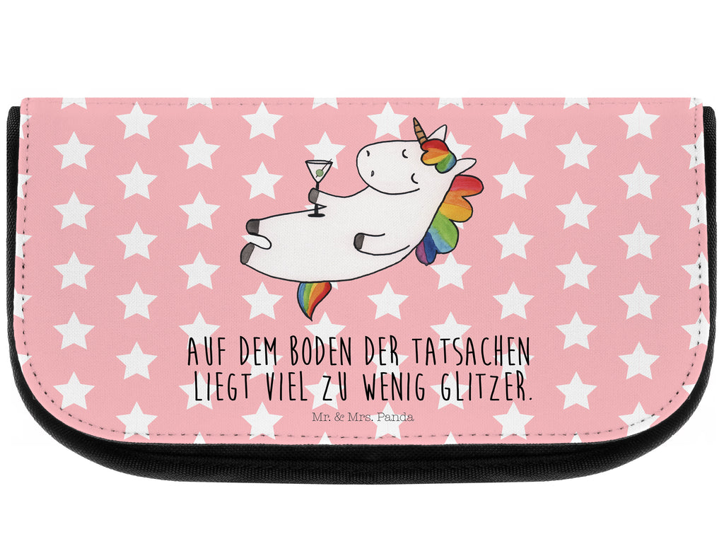 Kosmetiktasche Einhorn Cocktail Kosmetikbeutel, Kulturtasche, Kulturbeutel, Schminktasche, Make-Up Tasche, Einhorn, Einhörner, Einhorn Deko, Pegasus, Unicorn, Party, Spaß, Feiern, Caipirinha, Rum, Cuba Libre, Sekt, Freundin, Geburtstag, lustig, witzig, Spruch, Glitzer