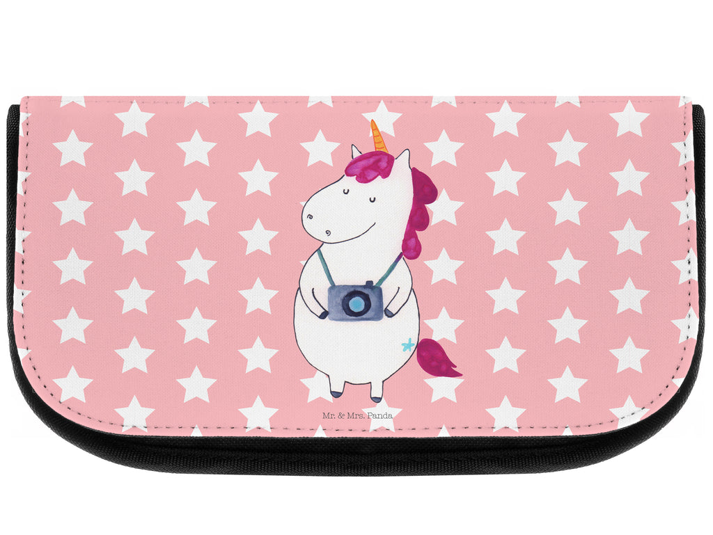Kosmetiktasche Einhorn Fotograf Kosmetikbeutel, Kulturtasche, Kulturbeutel, Schminktasche, Make-Up Tasche, Einhorn, Einhörner, Einhorn Deko, Pegasus, Unicorn, Fotograf, Fotografie, Kamera, Reisen, Weltreise, Weltenbummler, Urlaub, Tourist, Kurztrip, Reise, Städtereise
