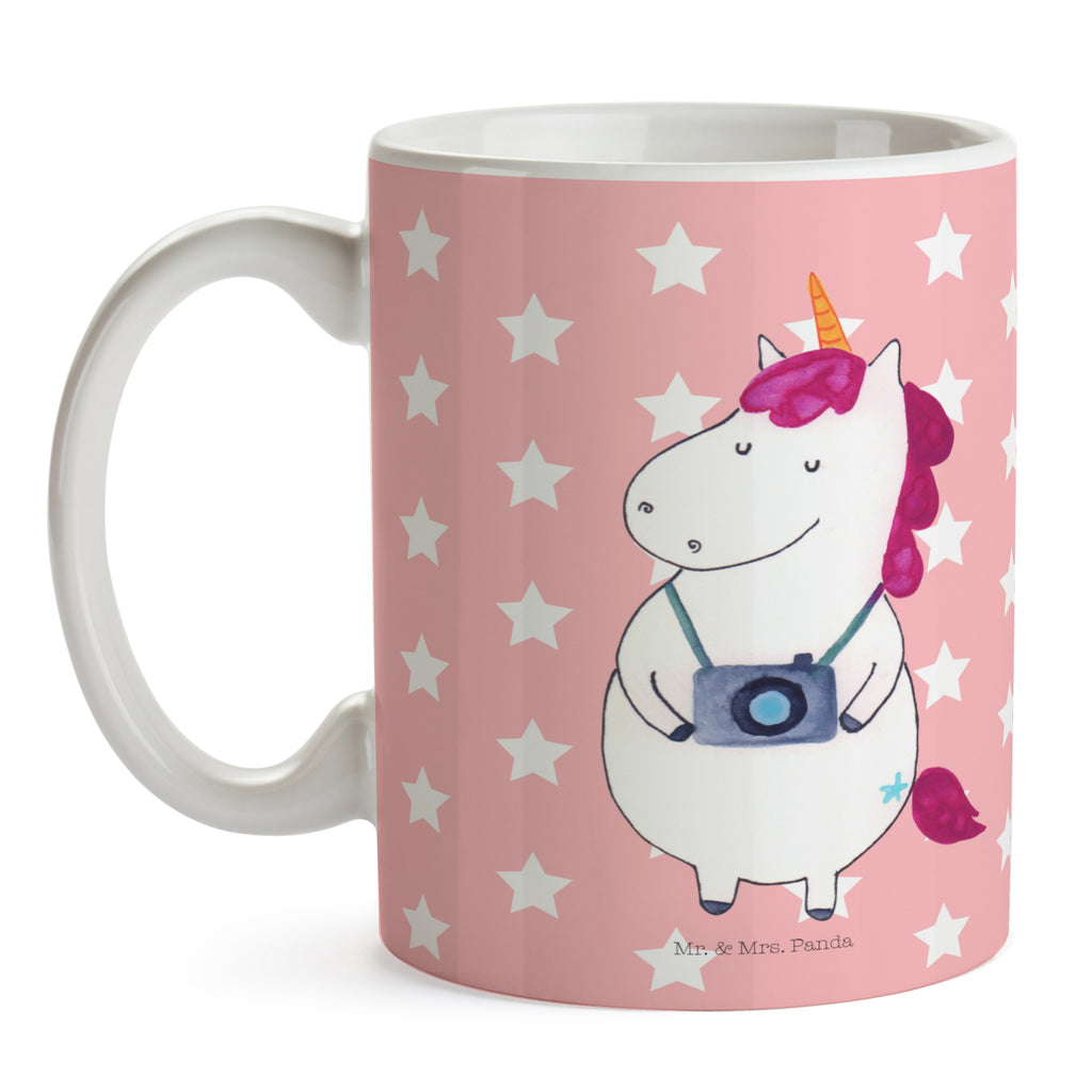 Tasse Einhorn Fotograf Einhorn, Einhörner, Unicorn, Fotograf, Fotografie, Kamera, Reisen, Weltreise, Weltenbummler, Urlaub, Tourist, Kurztrip, Reise, Städtereise Becher, Kaffeetasse, Kaffeebecher, Tee, Frühstück, Büro  Einhorn, Einhörner, Einhorn Deko, Pegasus, Unicorn