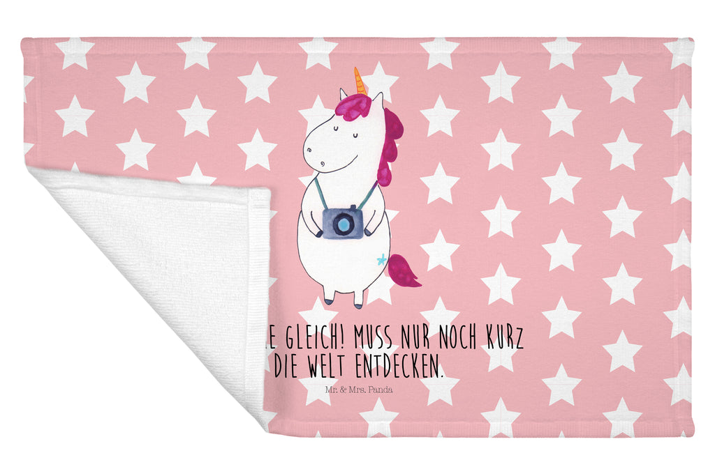 Gäste Handtuch Einhorn Fotograf Gästetuch, Reisehandtuch, Sport Handtuch, Frottier, Kinder Handtuch, Einhorn, Einhörner, Einhorn Deko, Pegasus, Unicorn, Fotograf, Fotografie, Kamera, Reisen, Weltreise, Weltenbummler, Urlaub, Tourist, Kurztrip, Reise, Städtereise
