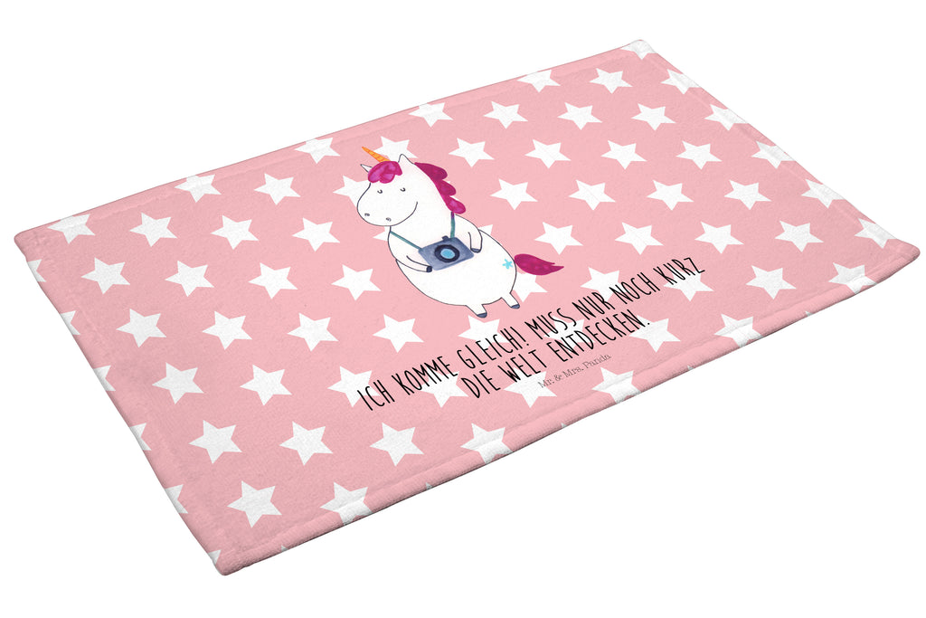 Gäste Handtuch Einhorn Fotograf Gästetuch, Reisehandtuch, Sport Handtuch, Frottier, Kinder Handtuch, Einhorn, Einhörner, Einhorn Deko, Pegasus, Unicorn, Fotograf, Fotografie, Kamera, Reisen, Weltreise, Weltenbummler, Urlaub, Tourist, Kurztrip, Reise, Städtereise