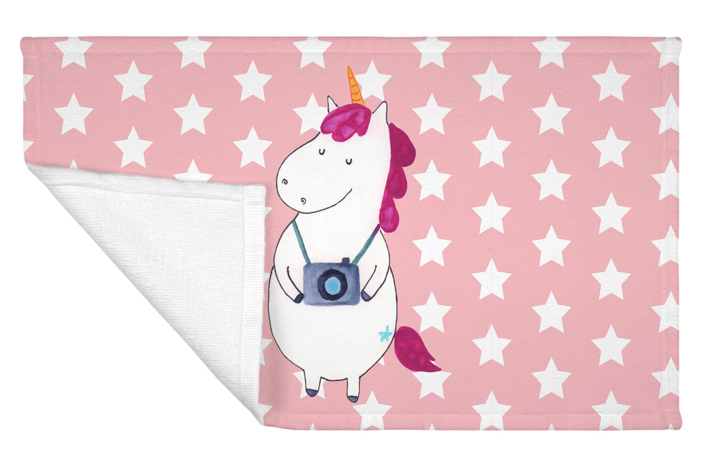 Gäste Handtuch Einhorn Fotograf Gästetuch, Reisehandtuch, Sport Handtuch, Frottier, Kinder Handtuch, Einhorn, Einhörner, Einhorn Deko, Pegasus, Unicorn, Fotograf, Fotografie, Kamera, Reisen, Weltreise, Weltenbummler, Urlaub, Tourist, Kurztrip, Reise, Städtereise