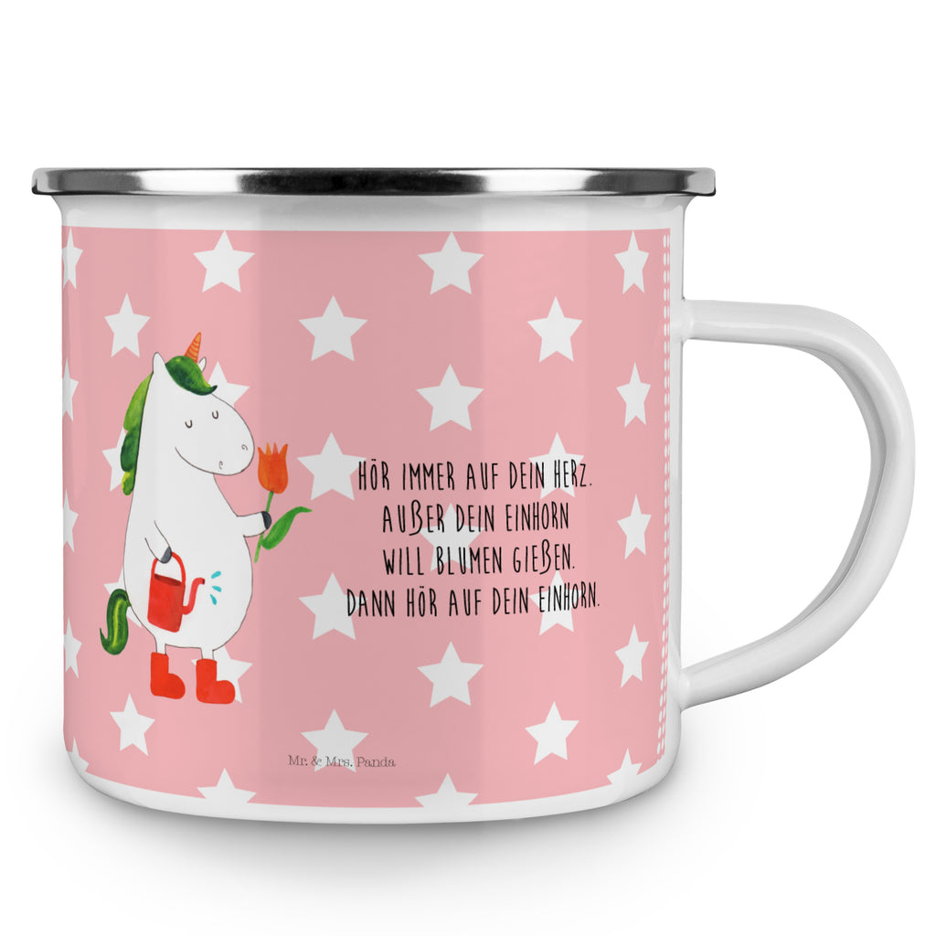 Camping Emaille Tasse Einhorn Gärtner Campingtasse, Trinkbecher, Metalltasse, Outdoor Tasse, Emaille Trinkbecher, Blechtasse Outdoor, Emaille Campingbecher, Edelstahl Trinkbecher, Metalltasse für Camping, Kaffee Blechtasse, Camping Tasse Metall, Einhorn, Einhörner, Einhorn Deko, Pegasus, Unicorn, Luftballon, Gießkanne, Giesskanne, Lebenslust, Freude, Blume, Freundin, Garten, Stiefel