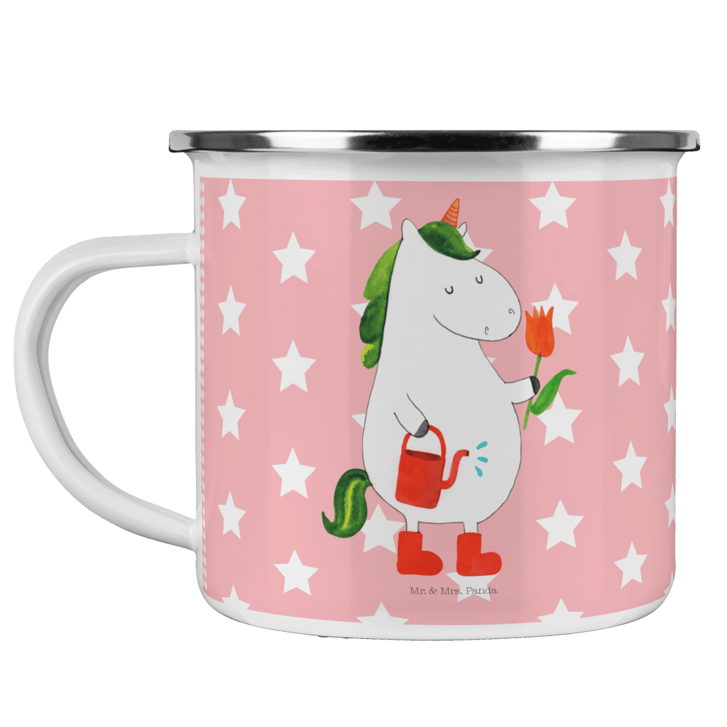 Camping Emaille Tasse Einhorn Gärtner Campingtasse, Trinkbecher, Metalltasse, Outdoor Tasse, Emaille Trinkbecher, Blechtasse Outdoor, Emaille Campingbecher, Edelstahl Trinkbecher, Metalltasse für Camping, Kaffee Blechtasse, Camping Tasse Metall, Einhorn, Einhörner, Einhorn Deko, Pegasus, Unicorn, Luftballon, Gießkanne, Giesskanne, Lebenslust, Freude, Blume, Freundin, Garten, Stiefel