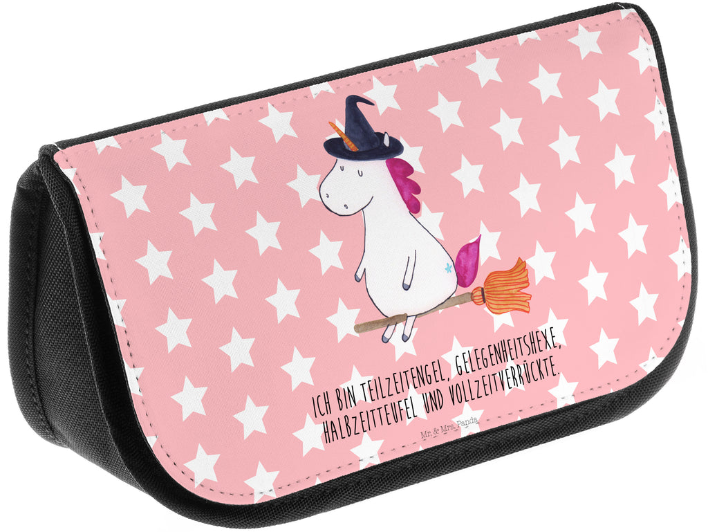 Kosmetiktasche Einhorn Hexe Kosmetikbeutel, Kulturtasche, Kulturbeutel, Schminktasche, Make-Up Tasche, Einhorn, Einhörner, Einhorn Deko, Pegasus, Unicorn, Frau, Ehefrau, Hexe, Teufel, Engel, Verrückte, Freundin, Leben, Zicke