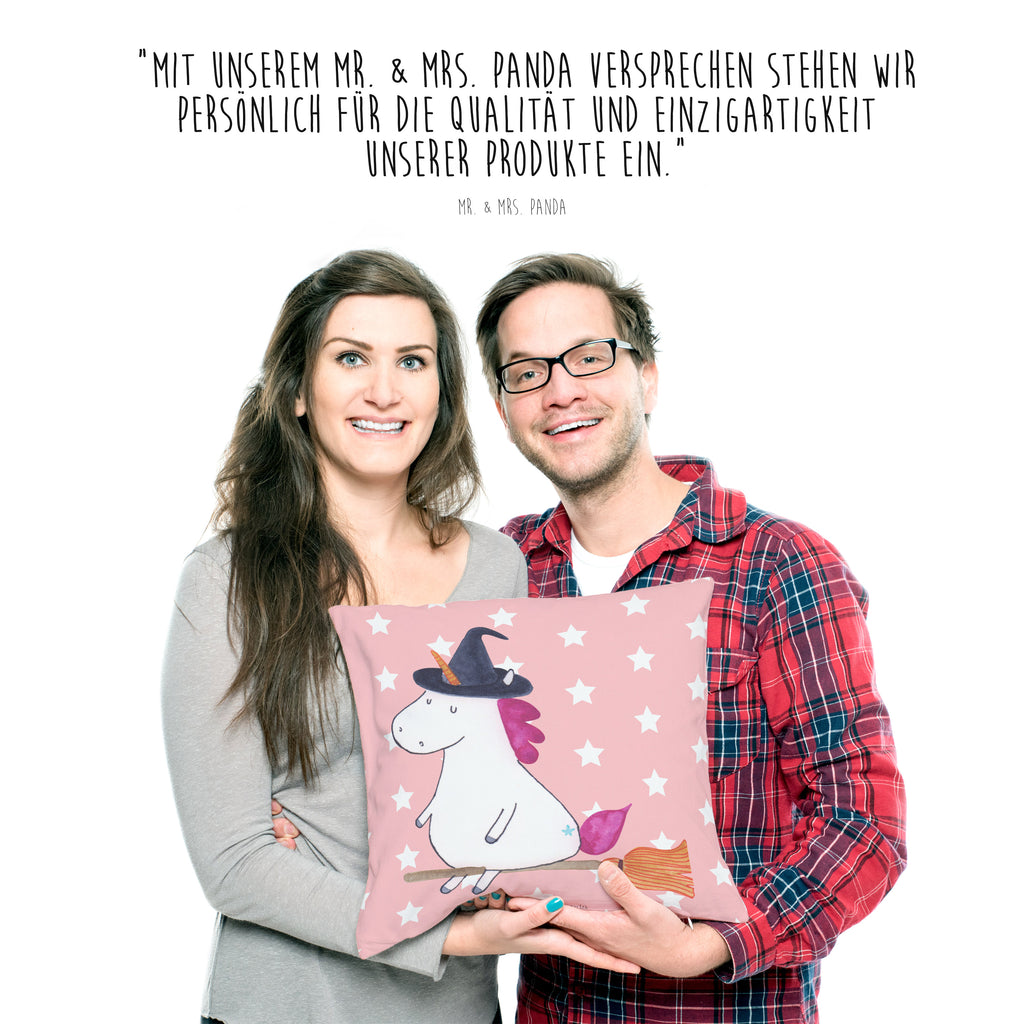 40x40 Kissen Einhorn Hexe Kissenhülle, Kopfkissen, Sofakissen, Dekokissen, Motivkissen, Einhorn, Einhörner, Einhorn Deko, Pegasus, Unicorn, Frau, Ehefrau, Hexe, Teufel, Engel, Verrückte, Freundin, Leben, Zicke