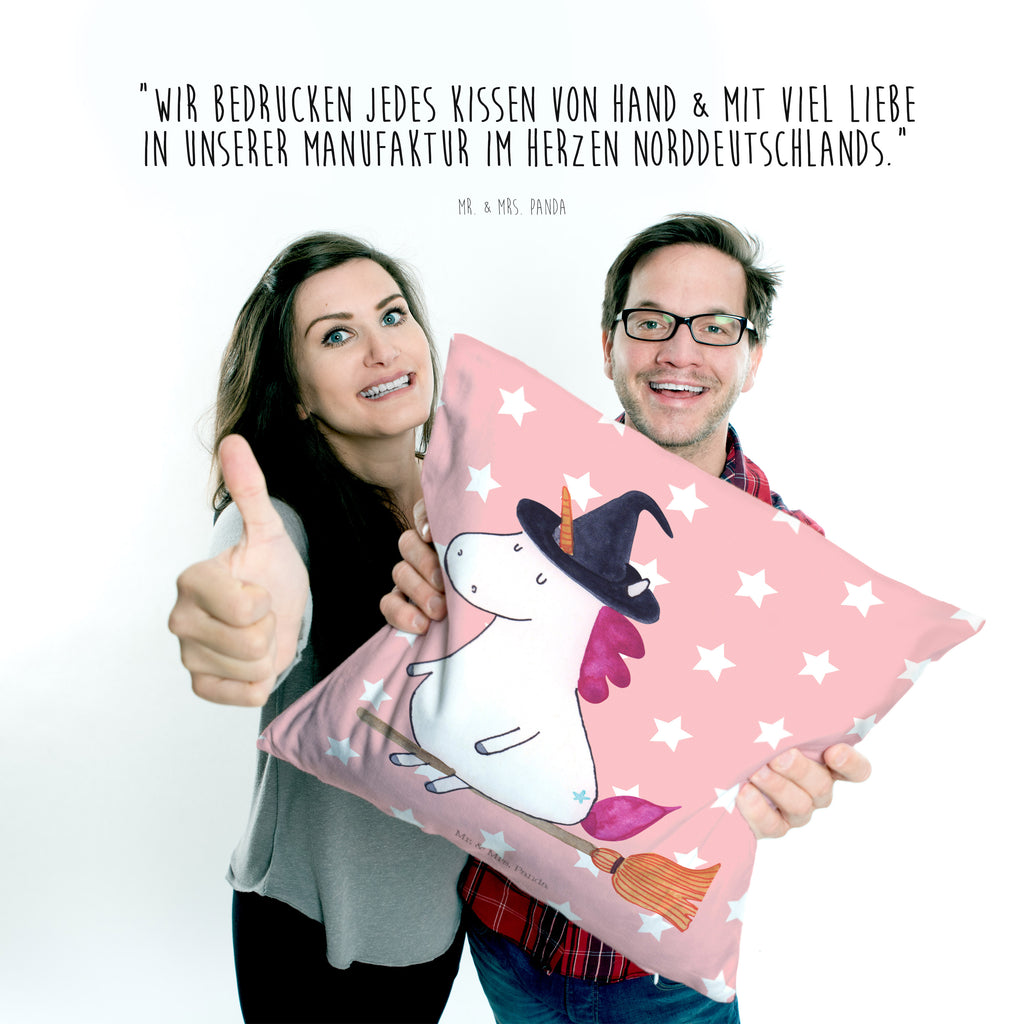 40x40 Kissen Einhorn Hexe Kissenhülle, Kopfkissen, Sofakissen, Dekokissen, Motivkissen, Einhorn, Einhörner, Einhorn Deko, Pegasus, Unicorn, Frau, Ehefrau, Hexe, Teufel, Engel, Verrückte, Freundin, Leben, Zicke