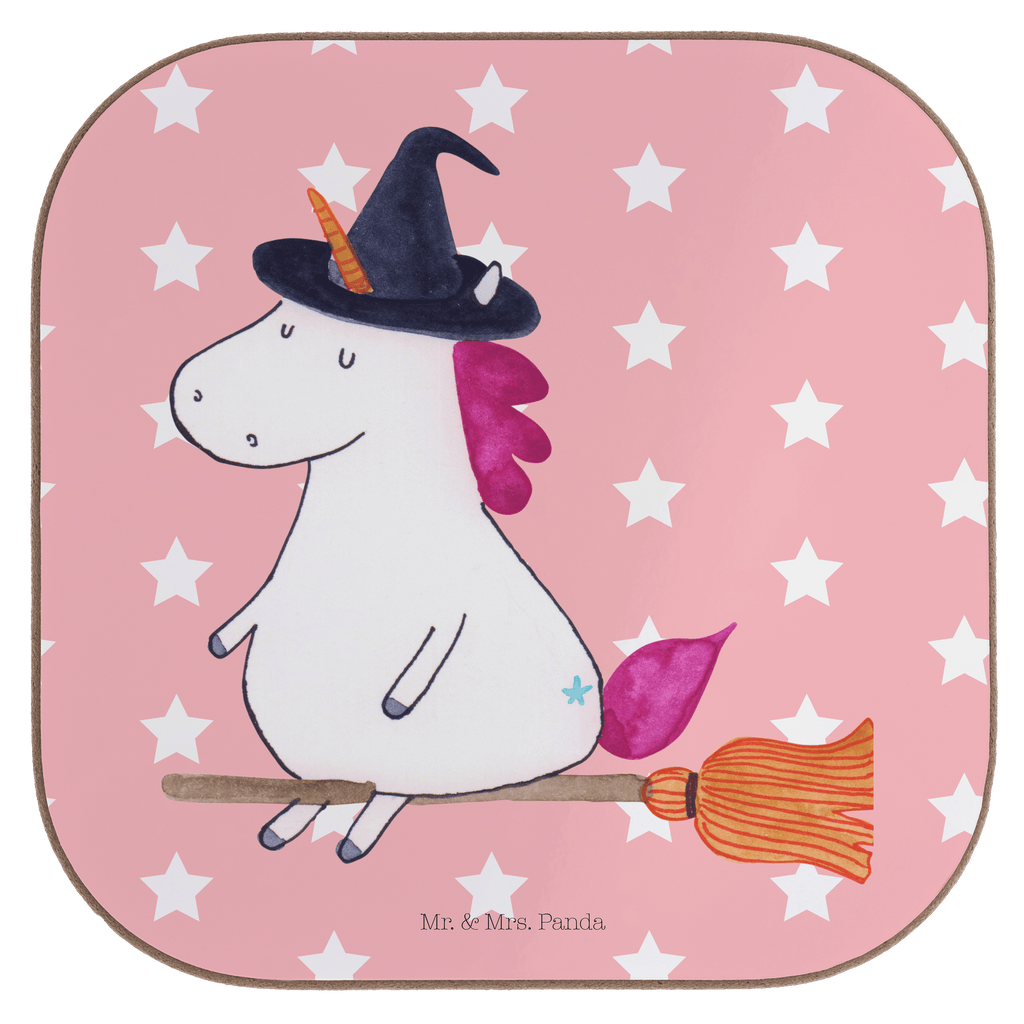 Quadratische Untersetzer Einhorn Hexe Bierdeckel, Glasuntersetzer, Untersetzer Gläser, Getränkeuntersetzer, Einhorn, Einhörner, Einhorn Deko, Pegasus, Unicorn, Frau, Ehefrau, Hexe, Teufel, Engel, Verrückte, Freundin, Leben, Zicke