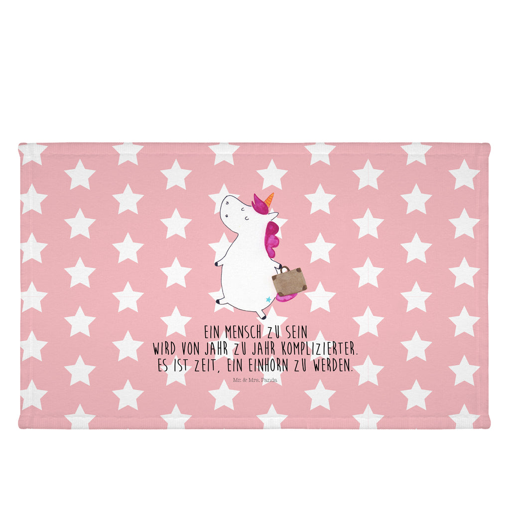XL Badehandtuch Einhorn Koffer Handtuch, Badetuch, Duschtuch, Strandtuch, Saunatuch, Einhorn, Einhörner, Einhorn Deko, Pegasus, Unicorn, unicorn, Koffer, Verreisen, Reise, Gepäck, Abenteuer, Erwachsen, Kind, albern, Spaß, lustig, witzig