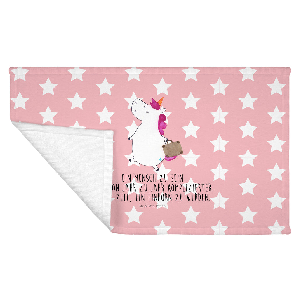 XL Badehandtuch Einhorn Koffer Handtuch, Badetuch, Duschtuch, Strandtuch, Saunatuch, Einhorn, Einhörner, Einhorn Deko, Pegasus, Unicorn, unicorn, Koffer, Verreisen, Reise, Gepäck, Abenteuer, Erwachsen, Kind, albern, Spaß, lustig, witzig