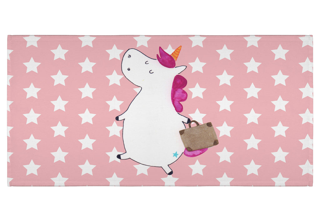 XL Badehandtuch Einhorn Koffer Handtuch, Badetuch, Duschtuch, Strandtuch, Saunatuch, Einhorn, Einhörner, Einhorn Deko, Pegasus, Unicorn, unicorn, Koffer, Verreisen, Reise, Gepäck, Abenteuer, Erwachsen, Kind, albern, Spaß, lustig, witzig