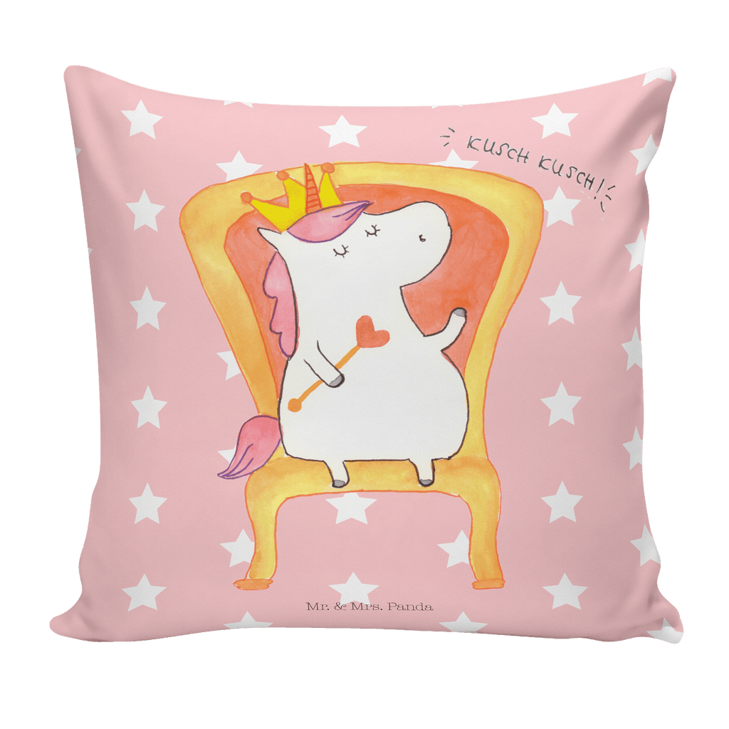 40x40 Kissen Einhorn König Kissenhülle, Kopfkissen, Sofakissen, Dekokissen, Motivkissen, Einhorn, Einhörner, Einhorn Deko, Pegasus, Unicorn, König, Präsident, Bundeskanzler, Herrscher, Kaiser, Prinzessin, Krone