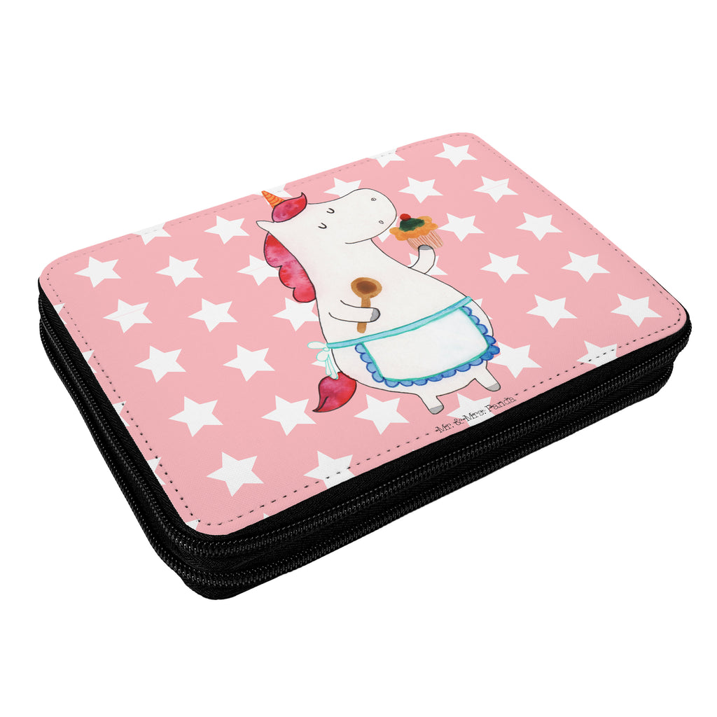 Federmappe Einhorn Küchenfee Federmappe, Stiftetasche, Stifte Etui, Schule, Einschulung, Geschenk, Kind, Schüler, Schülerin, Stifterolle, Federmäppchen, Motiv, Grundschule, Federmäppchen bedruckt, Büro Stifte Etui, Bestückte Federmappe, Kinder Federmappe, Federmappe Einschulung, Einhorn, Einhörner, Einhorn Deko, Pegasus, Unicorn, backen, Muffin, Motivation, Träumer, träumen, Bäckerin, Hobbykoch, Koch, Torte, Kuchen