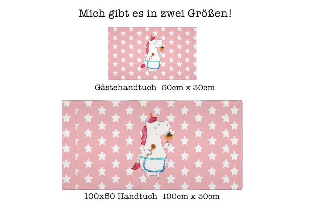 Gäste Handtuch Einhorn Küchenfee Gästetuch, Reisehandtuch, Sport Handtuch, Frottier, Kinder Handtuch, Einhorn, Einhörner, Einhorn Deko, Pegasus, Unicorn, backen, Muffin, Motivation, Träumer, träumen, Bäckerin, Hobbykoch, Koch, Torte, Kuchen
