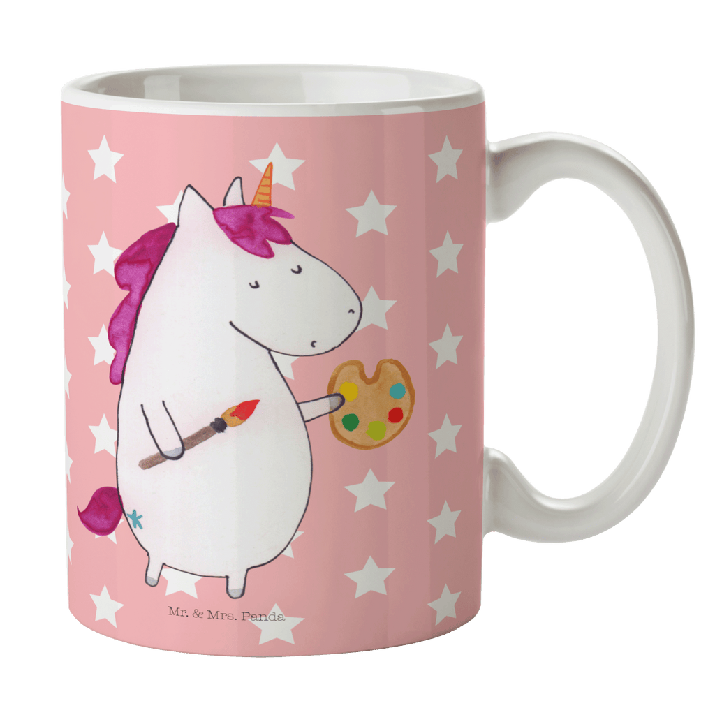 Tasse Einhorn Künstler Einhorn, Einhörner, Englisch, Künstler, Unicorn, Artist, Malen, Zeichnen, Welt, Farbe, Stift, Pinsel, Geschenk, Maler Becher, Kaffeetasse, Kaffeebecher, Tee, Frühstück, Büro  Einhorn, Einhörner, Einhorn Deko, Pegasus, Unicorn