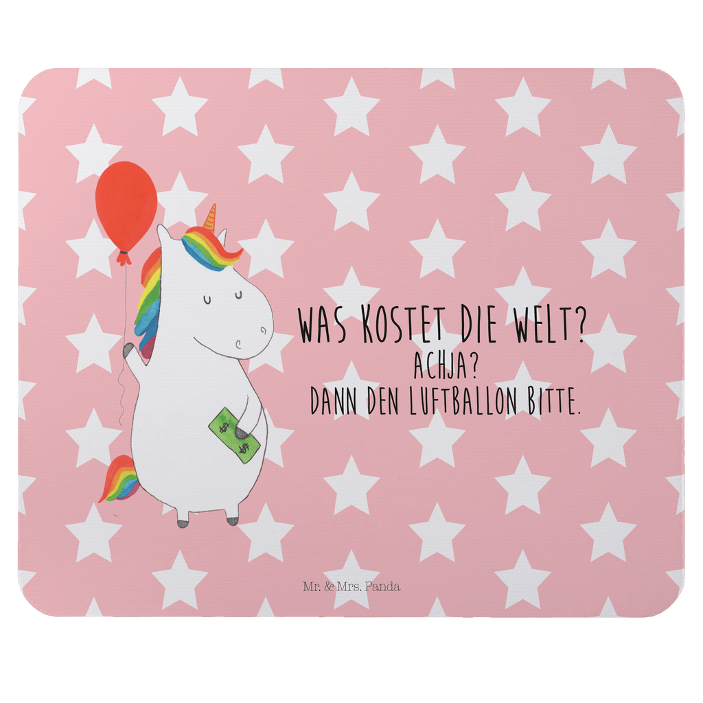 Mauspad Einhorn Luftballon Mousepad, Computer zubehör, Büroausstattung, PC Zubehör, Arbeitszimmer, Mauspad, Einzigartiges Mauspad, Designer Mauspad, Einhorn, Einhörner, Einhorn Deko, Pegasus, Unicorn, Luftballon, Geld, Lebenslust, Freude, Geschenk, Freundin