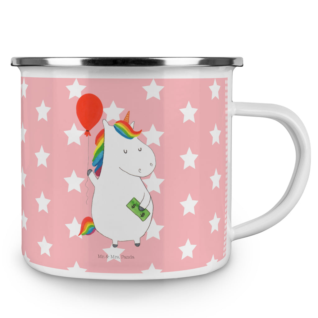 Camping Emaille Tasse Einhorn Luftballon Campingtasse, Trinkbecher, Metalltasse, Outdoor Tasse, Emaille Trinkbecher, Blechtasse Outdoor, Emaille Campingbecher, Edelstahl Trinkbecher, Metalltasse für Camping, Kaffee Blechtasse, Camping Tasse Metall, Einhorn, Einhörner, Einhorn Deko, Pegasus, Unicorn, Luftballon, Geld, Lebenslust, Freude, Geschenk, Freundin