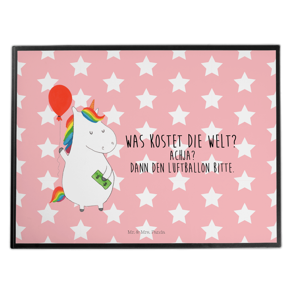 Schreibtischunterlage Einhorn Luftballon Schreibunterlage, Schreibtischauflage, Bürobedarf, Büroartikel, Schreibwaren, Schreibtisch Unterlagen, Schreibtischunterlage Groß, Einhorn, Einhörner, Einhorn Deko, Pegasus, Unicorn, Luftballon, Geld, Lebenslust, Freude, Geschenk, Freundin