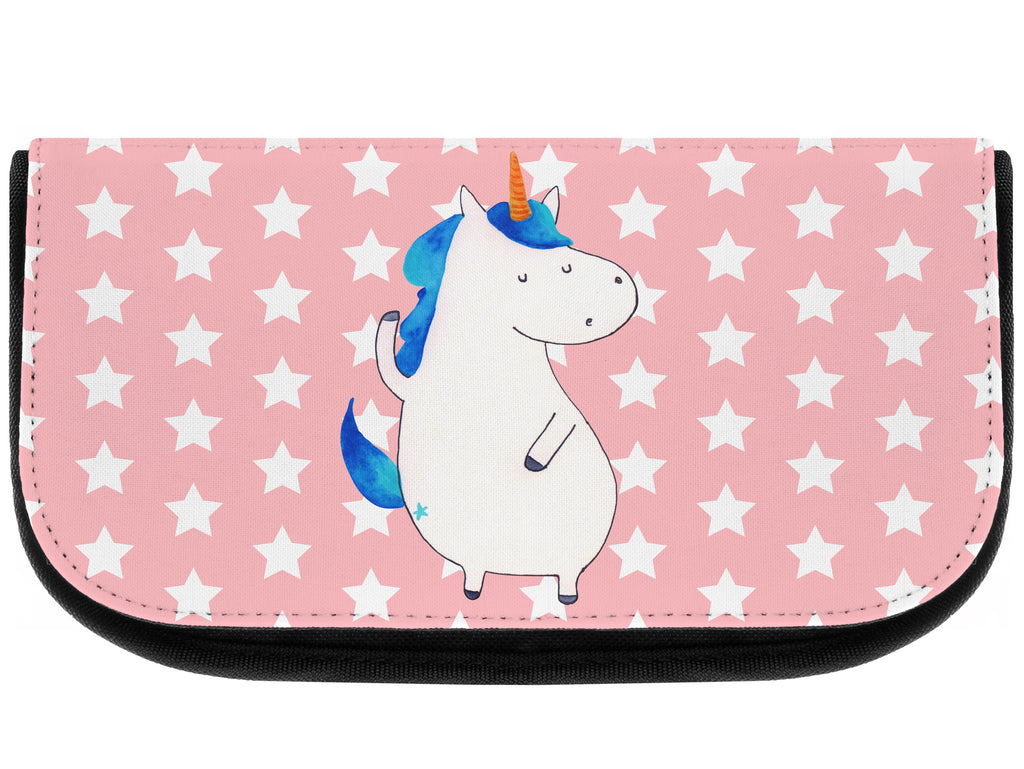 Kosmetiktasche Einhorn Mann Kosmetikbeutel, Kulturtasche, Kulturbeutel, Schminktasche, Make-Up Tasche, Einhorn, Einhörner, Einhorn Deko, Pegasus, Unicorn, cool, Mann, Freundin, Familie, bester Freund, BFF, Party, hübsch, beste