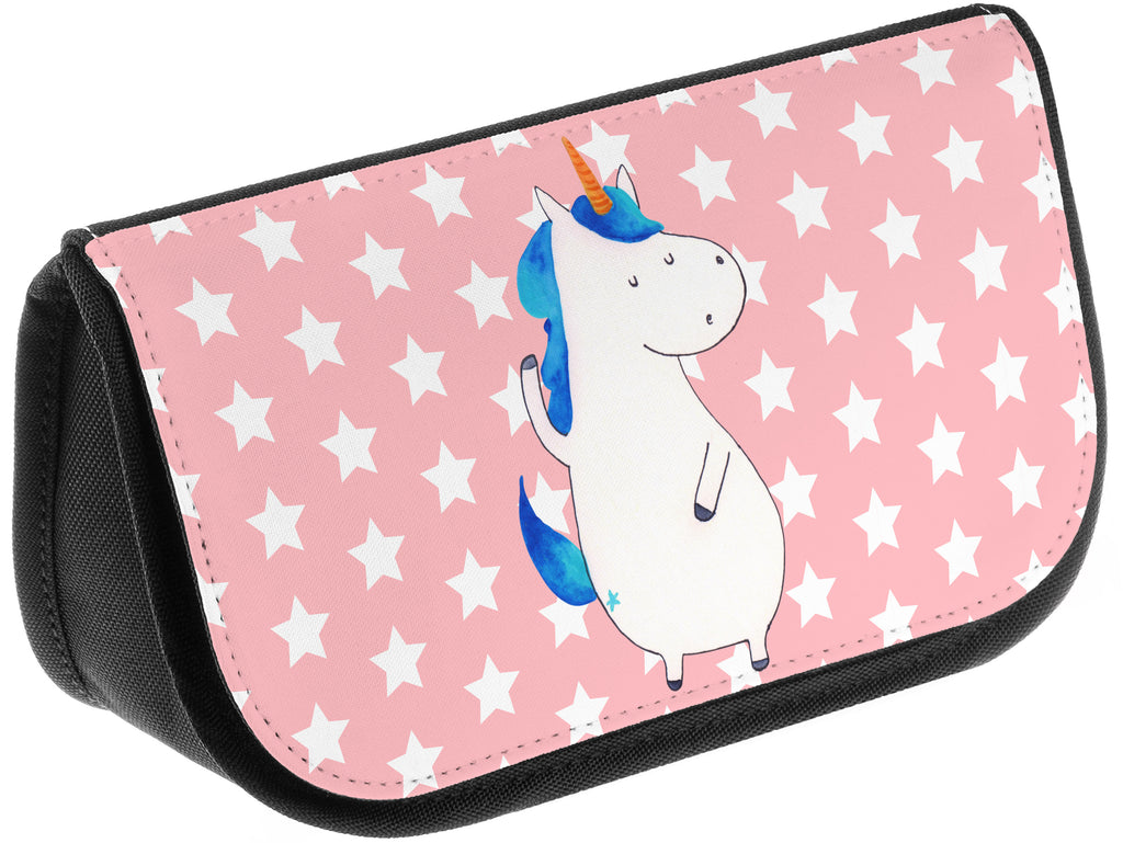 Kosmetiktasche Einhorn Mann Kosmetikbeutel, Kulturtasche, Kulturbeutel, Schminktasche, Make-Up Tasche, Einhorn, Einhörner, Einhorn Deko, Pegasus, Unicorn, cool, Mann, Freundin, Familie, bester Freund, BFF, Party, hübsch, beste
