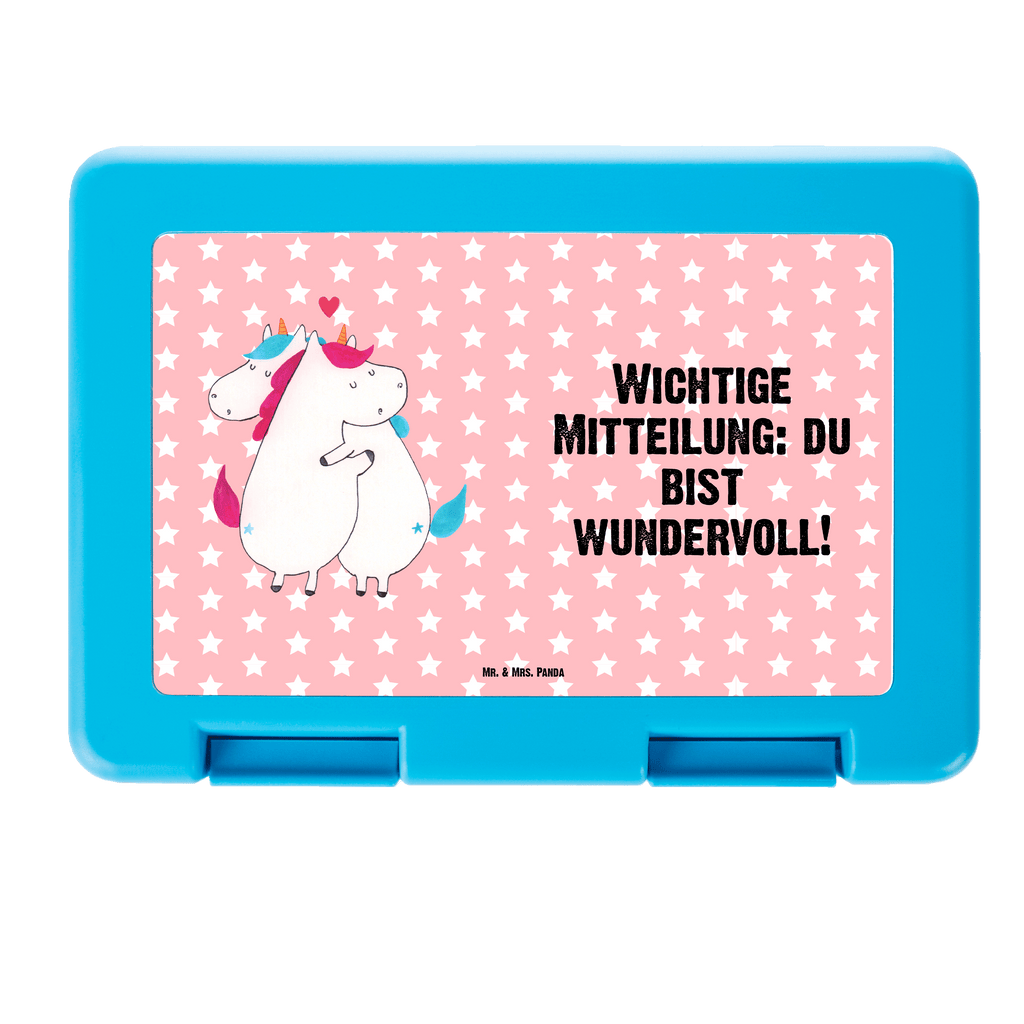 Brotdose Einhorn Mitteilung Brotbox, Snackbox, Lunch box, Butterbrotdose, Brotzeitbox, Einhorn, Einhörner, Einhorn Deko, Pegasus, Unicorn, Valentinstag, Valentine, Liebe, Geschenk, Partner, Ehe, lustig, witzig, Spruch