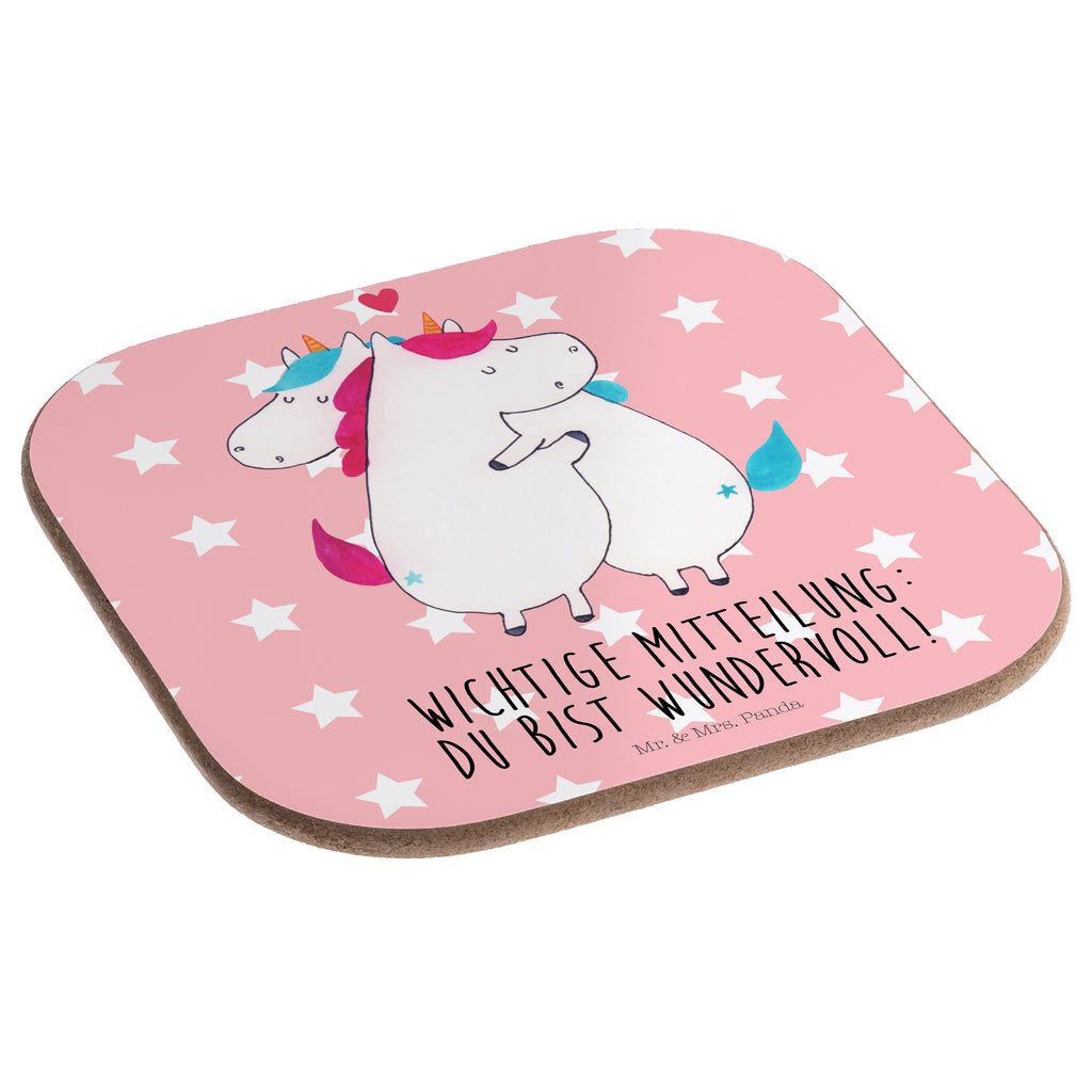 Quadratische Untersetzer Einhorn Mitteilung Bierdeckel, Glasuntersetzer, Untersetzer Gläser, Getränkeuntersetzer, Einhorn, Einhörner, Einhorn Deko, Pegasus, Unicorn, Valentinstag, Valentine, Liebe, Geschenk, Partner, Ehe, lustig, witzig, Spruch