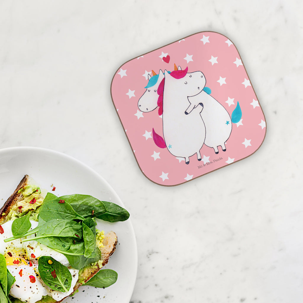 Quadratische Untersetzer Einhorn Mitteilung Bierdeckel, Glasuntersetzer, Untersetzer Gläser, Getränkeuntersetzer, Einhorn, Einhörner, Einhorn Deko, Pegasus, Unicorn, Valentinstag, Valentine, Liebe, Geschenk, Partner, Ehe, lustig, witzig, Spruch