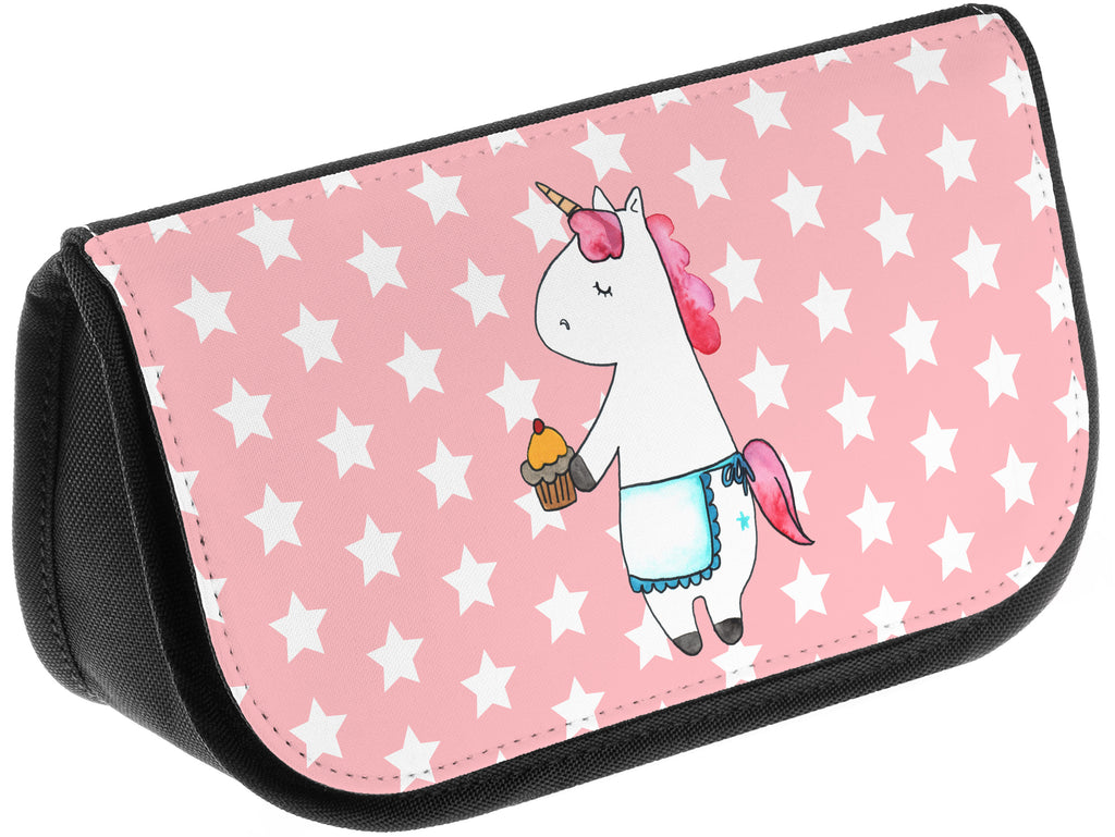 Kosmetiktasche Einhorn Muffin Kosmetikbeutel, Kulturtasche, Kulturbeutel, Schminktasche, Make-Up Tasche, Einhorn, Einhörner, Einhorn Deko, Pegasus, Unicorn, Geburtstag, Backen, Muffin, Kekse, Geburtstagsgrüße, Glückwünsche, Liebesgrüße, Grüße